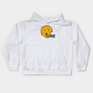 Retro Wisconsin Cheese Helmet - white Kids Hoodie